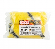 Ролик 70мм полиакрил тигр ворс 11мм D15мм бюгель 6мм 2 шт/уп DECOR