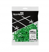 Крестики для плитки 2,5мм 100шт/уп TLS-Profi
