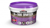 Клей цементный плиточный Юнис U-100 Uniflex (C2 TE) 5 кг (144)