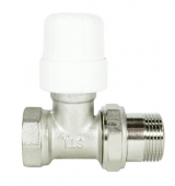 Клапан запорный прямой для радиатора 1/2" STI