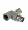 Кран шаровый для радиатора угловой 25х3/4" С VALFEX