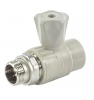 Кран шаровый для радиатора прямой 25х3/4" С VALFEX