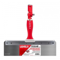 Шпатель оффсетный 305мм (12") LEVEL5 лезвие 0,6мм, с адаптером Soft Grip Handle, ширина полотна 89мм (3,5")