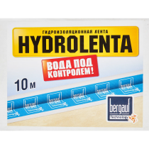 Гидроизоляционная лента БЕРГАУФ HYDROLENTA 10м