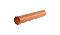 Труба НПВХ 110х3,2х 500мм SN4 НК рыжая RK Plastic