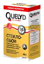 Клей обойный QUELYD "СТЕКЛООБОИ" 55м2 400гр