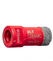 Коронка алмазная 28мм по керамограниту под М14 DLT CERAMIC PRO