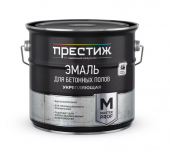 Эмаль для бетонных полов ПРЕСТИЖ серая 10кг