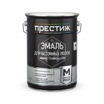 Эмаль для бетонных полов ПРЕСТИЖ серая 6,5кг