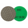Алмазный гибкий шлиф круг "Черепашка" 50мм №50 P200 DLT