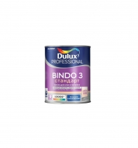 Краска LUXIUM (DULUX) BINDO 3 СТАНДАРТ глубокоматовая BW (1л)