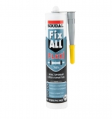 Клей-герметик SOUDAL FIX ALL FLEXI эластичный серый 290мл (12)