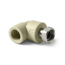 Уголок с накидной гайкой 20x1/2'' ProAqua серый PA29208С