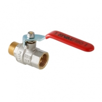 Кран шаровый BASE 1/2" резьба внутренняя-наружная рукоятка флажкового типа VALTEC