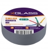 Изолента ПВХ X-Glass серая 15 мм х 20 м (20)