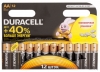 Элемент питания 1,5Вт DURACELL тип АА упак 12шт