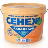Тонирующий антисептик СЕНЕЖ Аквадекор 119 Палисандр 0,9кг