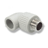 Уголок 90гр 20x1/2'' с металлической наружной резьбой Ekoplastik SKOE02020X